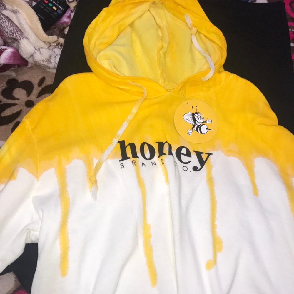 Men hoodie from honey brand co.